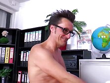 Sexy secretary mother i'd like to fuck in ebony nylons hard banged in office