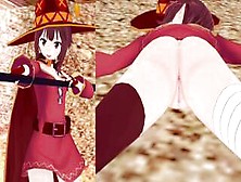 Vr 360 Megumin Konosuba No Resistance Sex