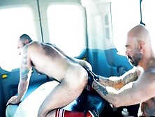 Prolapse Jock Assfisted By Dilf In Van