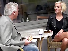 Kinky Tina beim Baecker abgeschleppt