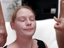 Mature Couple - Mature Amateur Couple Seduce Younger Stud To Double Fuck German Milf Wife (18+)