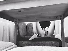 Secret Online Camera Girlfriend Masturbate Under The Table At Dinner With My Parents