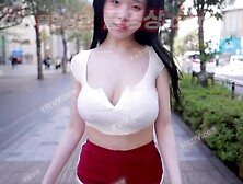 5247 연우 미스콘 Yeon-Woo-In-Tokyo-MissKON 2 노브라로 거리 활보 Korean 텔레 UBE892