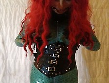 Latex Redhead Doll Vibrates