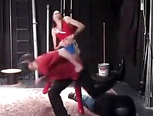 Superheroine Wonder Woman Captured Bound And Fucked