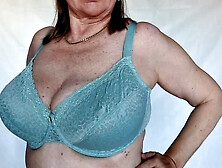 Busty granny MariaOld's sexy lingerie transformation showcase