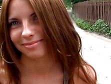 Tattooed Girl Fucked In A Park