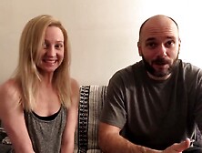 Small Tits Blonde Amateur Sucks Dick