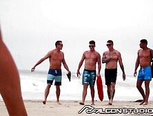 FalconStudios - Handsome Jock Sufers Fucking Hard After A Day At The Beach