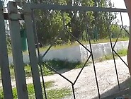 The fortunate day for the upskirt hunter