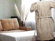 Nina Lizalaks gets first time massage super hot