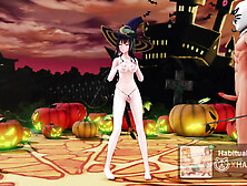 Mmd R18 Happy Halloween Event Sex Party Ahegao Sex Hentai 3D Tai