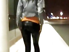 Wandering In Latex Leggings