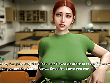 Seductive MILF's Private classroom tease - Love and temptation (scene of ep-four)