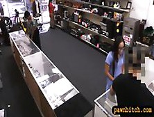 Desperate Nurse Pawns Her Twat And Fucked At The Pawnshop