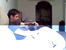 Real cuckold threesome
