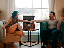 Manuel Ferrara and Eva Lovia enjoy passionate sex as a couple