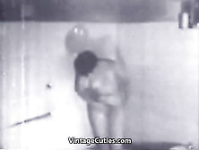 Glamorous Diva Gets Naked And Starts To Masturbate Under The Shower