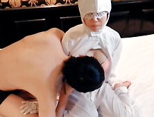 She Rubs The Breasts Of A Busty Inspector At A Semiconductor Manufacturing Plant And Fingers Her. Home Made Amateur Personal Pho