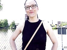 Real Anal Sex Casting With German Long Labia Small Tits Wife