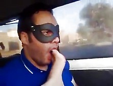 Feet Sucking In His Car