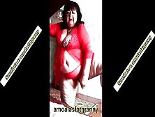 My Fat Older Elena Masturbates With A Plastic Dick For