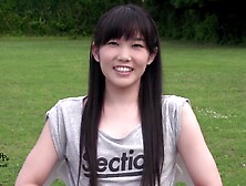 Cute Japanese Babe Gets Toyed Outdoors - Yui Kasugano