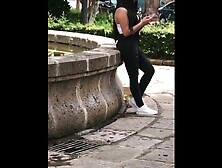 MONEY for SEX, Mexican Teeny on Streets is Waiting for her Bf and I Pay Her! BUM IN PUBLIC. VOL2