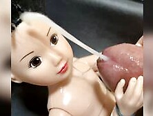 Disney’S Snow White Doll,  Playing Sex And Facial Cumshots.  I Think I Love Her.