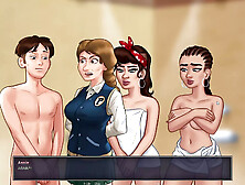 step sister make hot seen in summertime saga part5