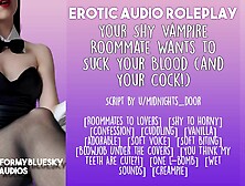 [Audio Roleplay] Vampire Roommate Wants to Blow Your Rod