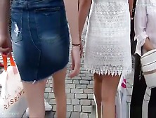 Girl In White Transparent Dress