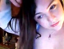 Bbw Chating With Her Friend On Skype