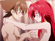 Issei's Christmas Night Turns Into A Passionate Blowjob & Cum In Mouth • HENTAI UNCENSORED (Parody)