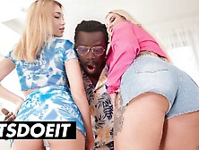 Czech Romantic Teen Pounded With Big Black Cock