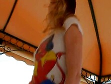 charming Ivana teen goes wet