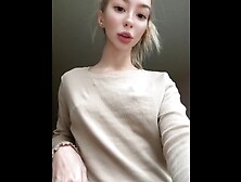 anime blonde teasing