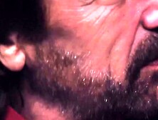 MASSIVE Cock Punishes Slimy Little Slut Before she even touches his hairy balls