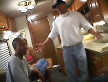 Black Dude Fucks The Out Of A Ghetto Bitch