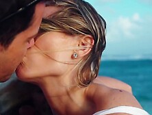 Cayenne Klein & Addie Andrews are sharing cock outside on a sunny day