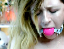 Hot Amateur Blonde Pregnant Toying Her Pussy Solo