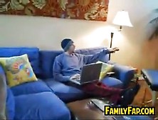 Horny Step father In Law Plays With A Girl