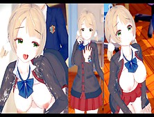 【Vtuberしぐれうい】コイカツ！プレイエロアニメ動画(アニメ3Dcgエロゲーム 版権キャラカード