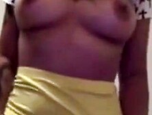 Latina Babe Fingers Herself on Webcam