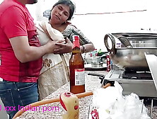 After drinking the step brother plowed his step mother in a clear Hindi voice