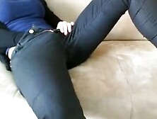 Horny silly selfie college chick video (496)