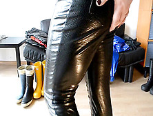 Deutsche Sklaven Gay,  Leather Latex Pvc Vinyl,  Vynil Pvc Pants Porn