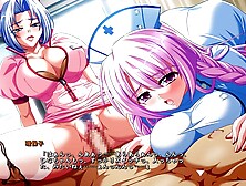 Himemori Hinata & Makiyama Rihoko #1: Big Tits,  Creampie & Threesome Porn