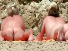 Nude Beach - Two Milfs