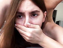 Girlfriend Saw That I Was Watching Porn And Decided To Help Me Cum